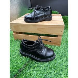 Stacy Adam's- Kids- Dress Shoes- Black Leather-Size 7T